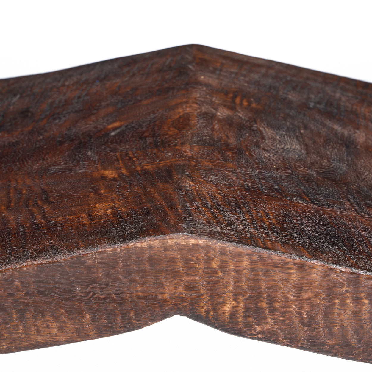 Banc Lombok Wave – Noyer foncé – M