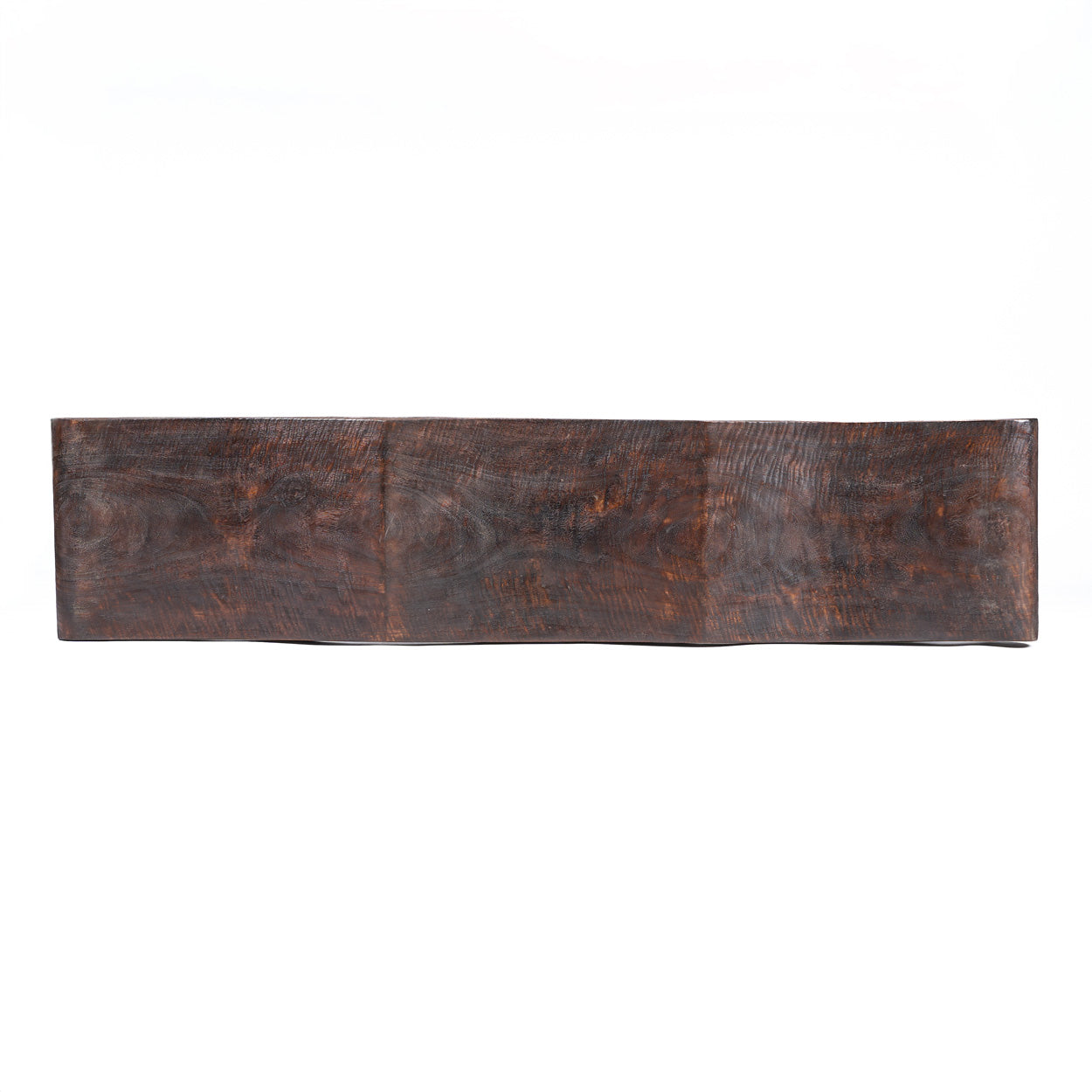 Banc Lombok Wave – Noyer foncé – M