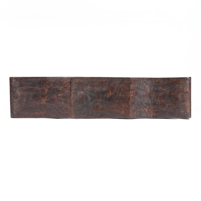 Banc Lombok Wave – Noyer foncé – M