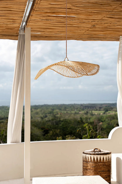 Le pendentif Chapeau - naturel - L