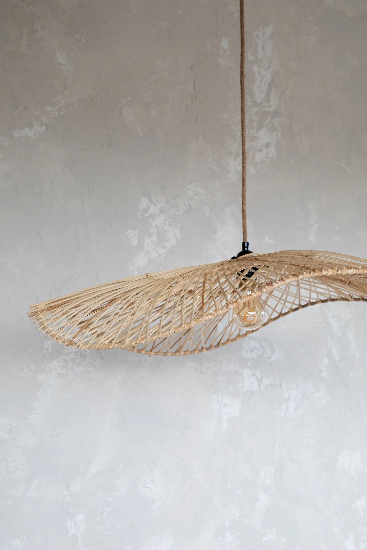 Le pendentif Chapeau - naturel - L