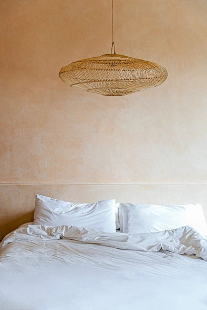 Le pendentif Macaron - naturel - L