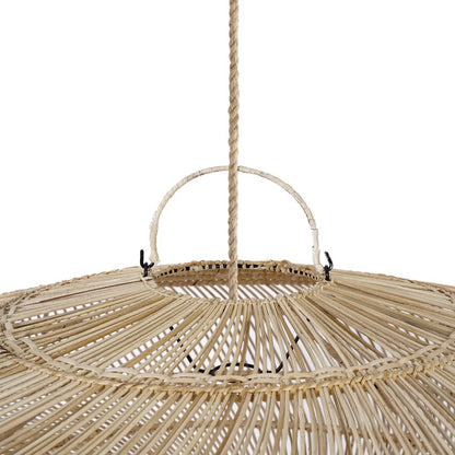 Le pendentif Macaron - naturel - L
