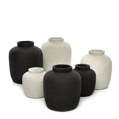 Vase Peaky – Noir – M