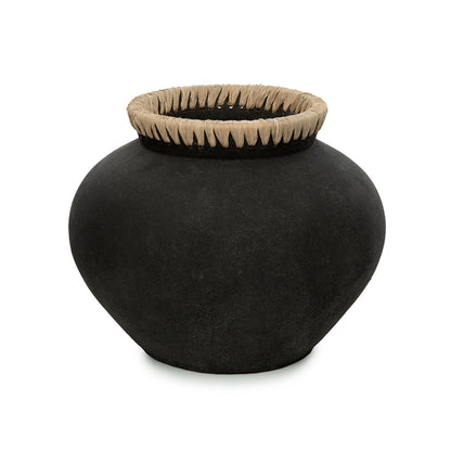 Vase Styly – Noir naturel – L