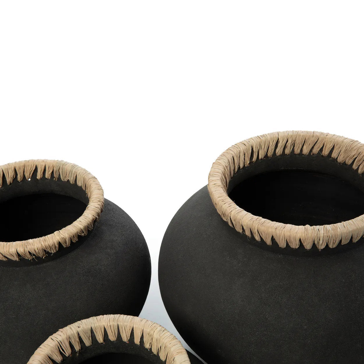 Vase Styly – Noir naturel – L