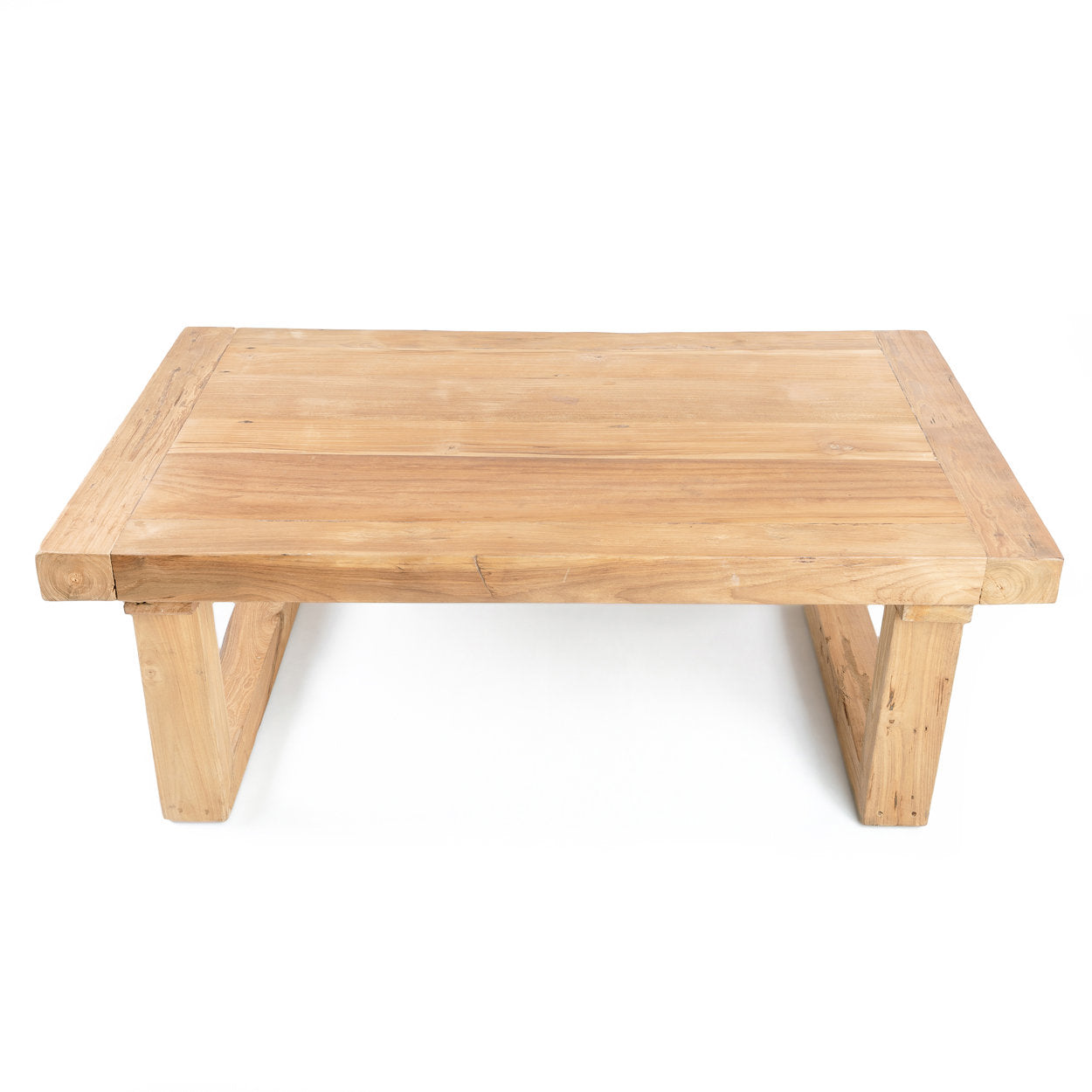 Table basse en teck récupéré – Naturel