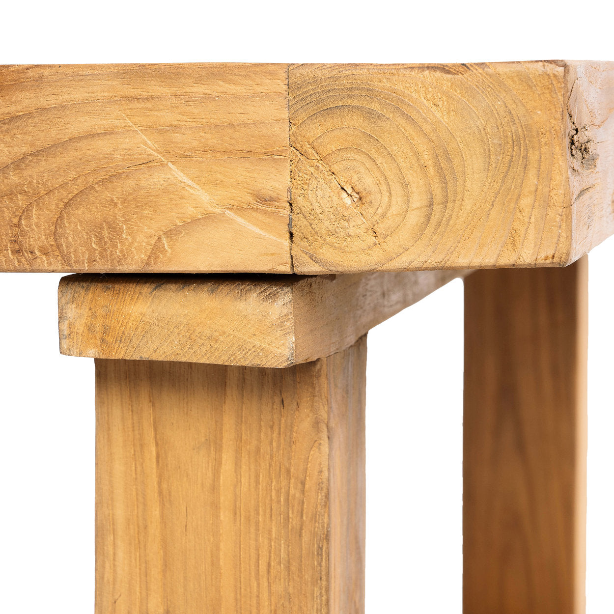 Table basse en teck récupéré – Naturel