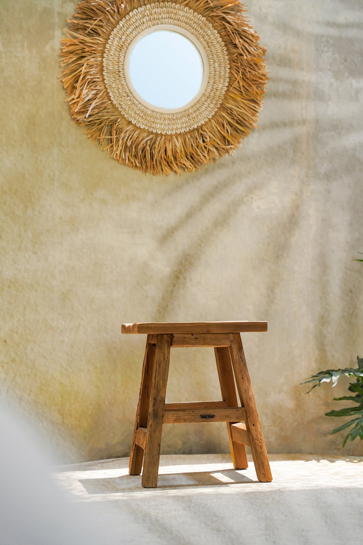 Tabouret Yoke - naturel - L