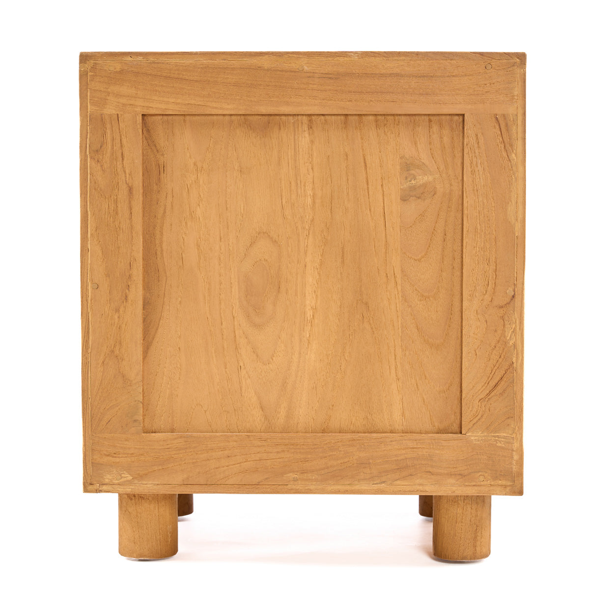 Table de chevet Eclipse – Teck naturel